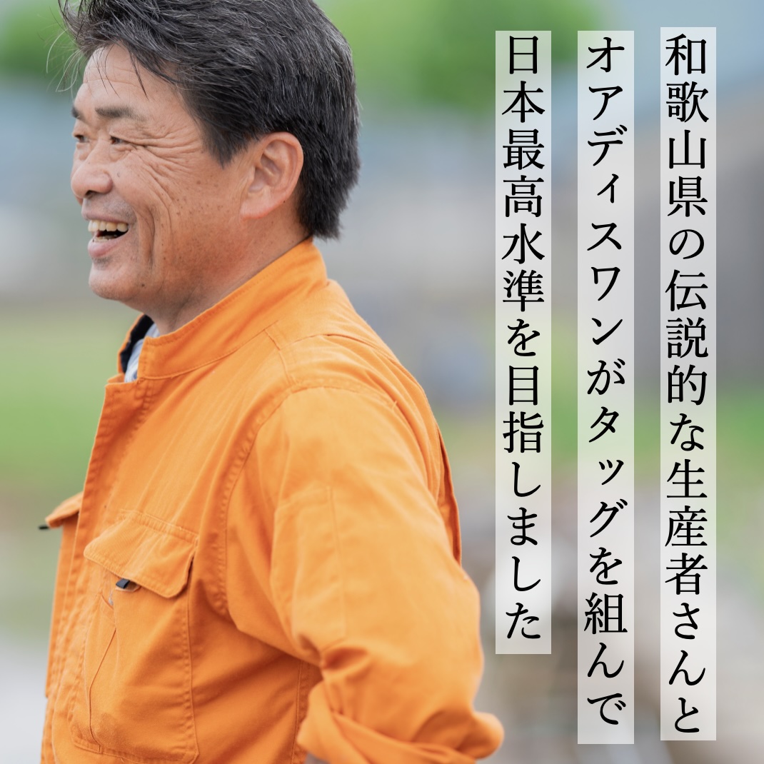オアディスワンの黒米「黒い美容家」は和歌山県の生産者とともに日本最高水準で作っている