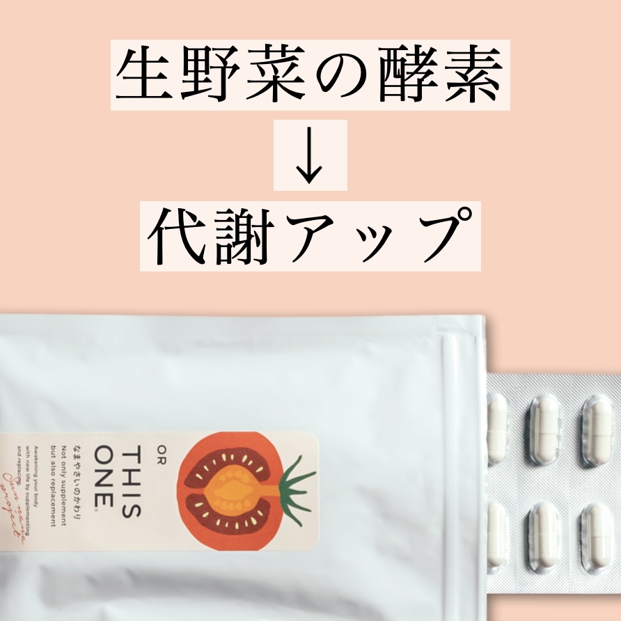 更年期専門店オアディスワンの代謝サプリ「なまやさいのかわり」の写真