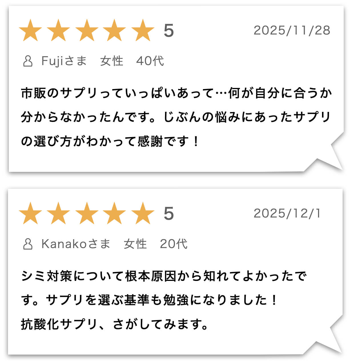 このページを読んだ更年期女性のレビュー