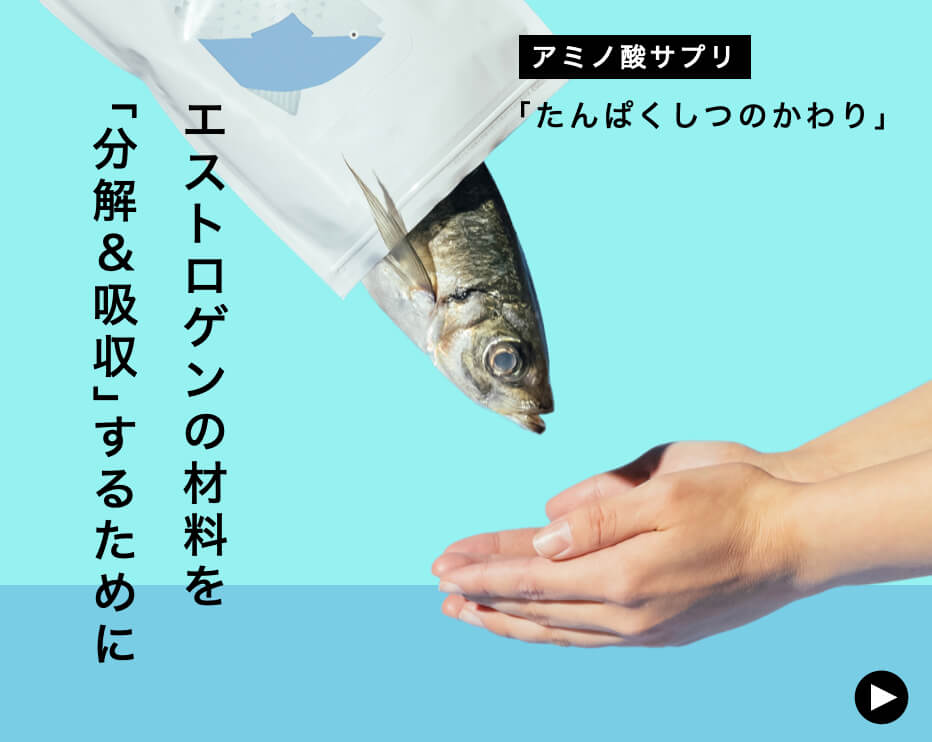 タンパク質を補うアミノ酸サプリ