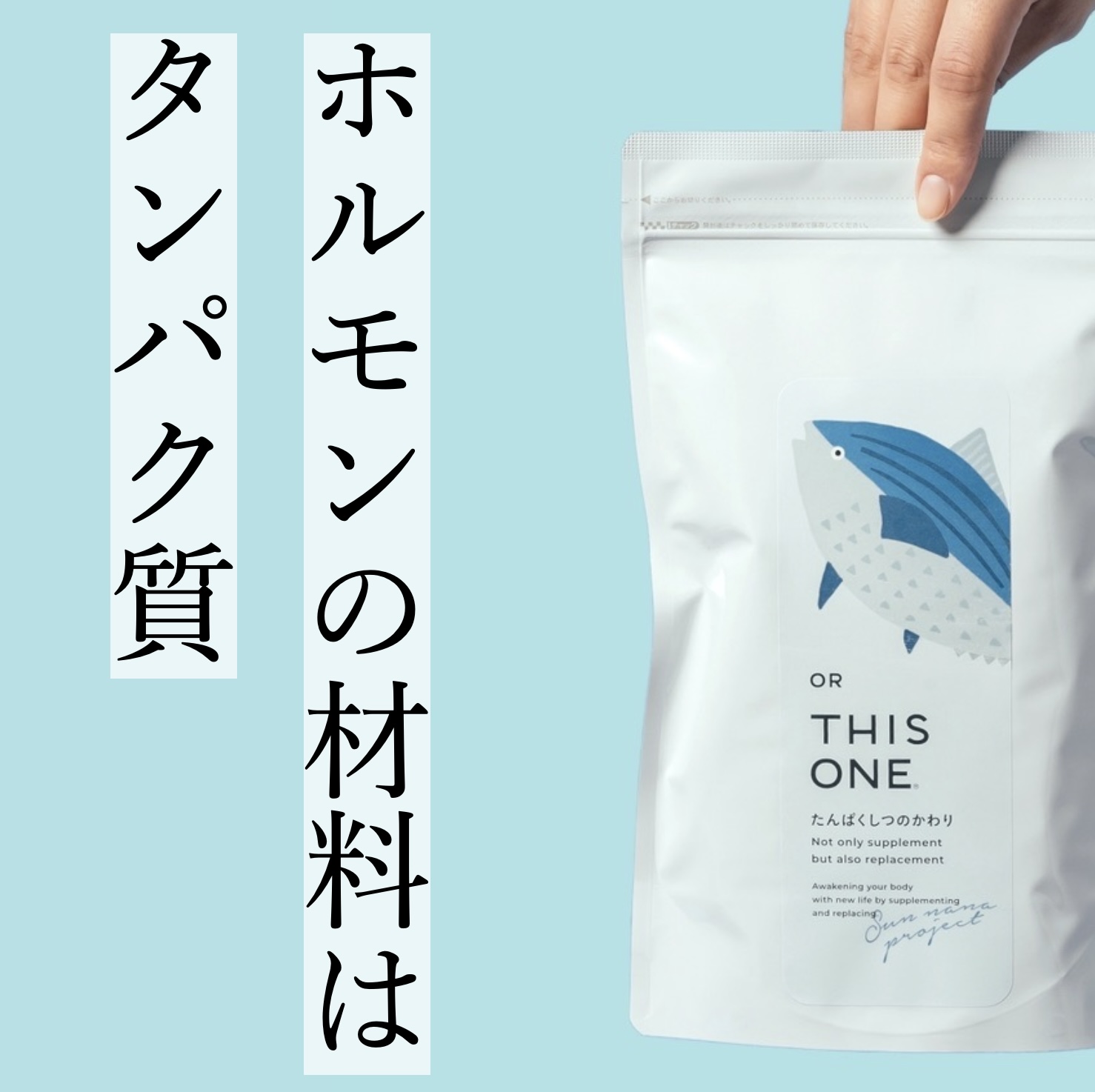 タンパク質サプリたんぱくしつのかわり