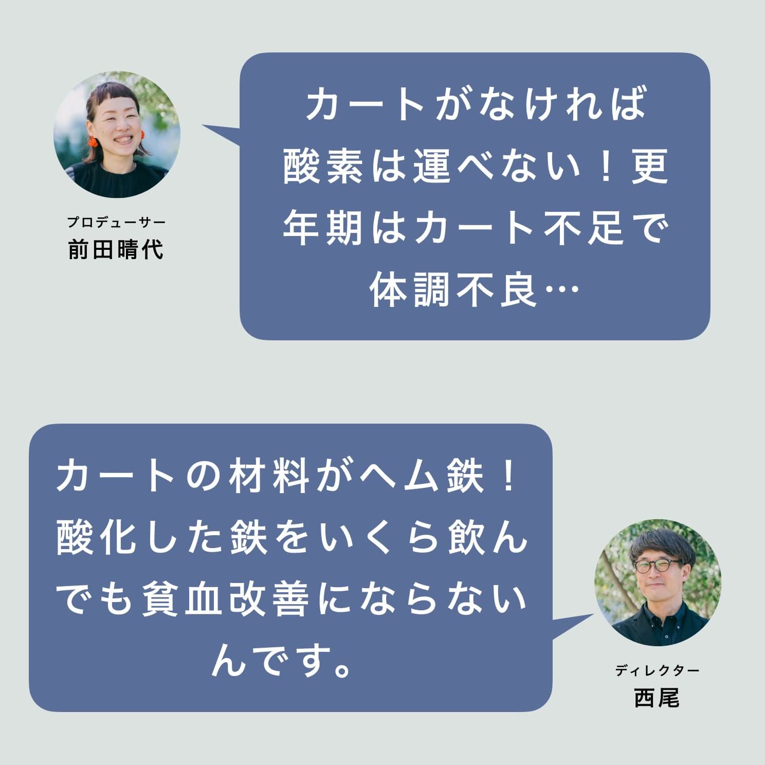更年期の貧血改善にはヘム鉄が必要