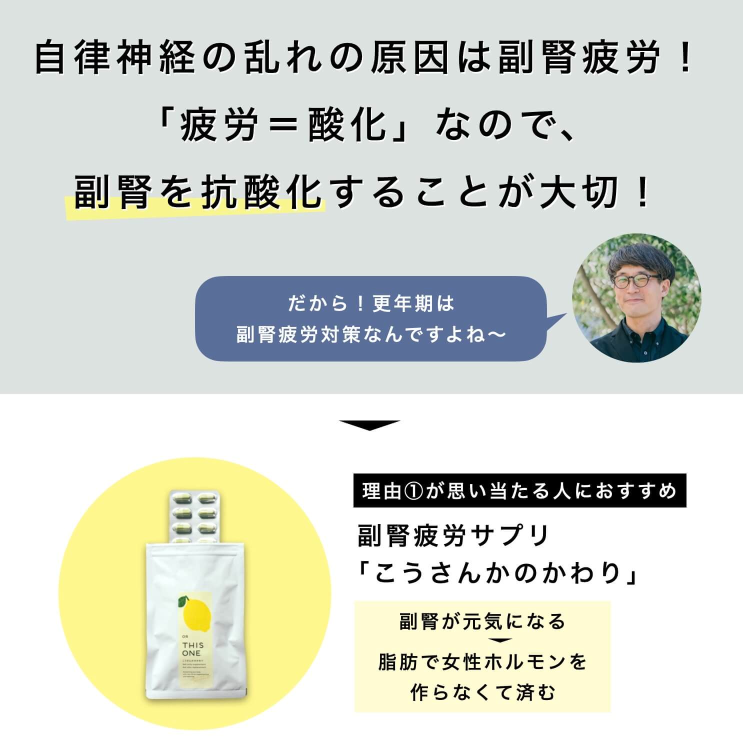 抗酸化サプリこうさんかのかわり