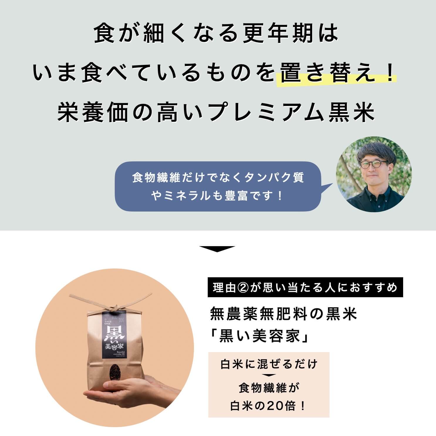 〈新米〉黒い美容家【300g】