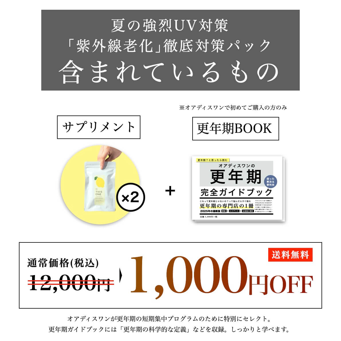 夏の紫外線対策抗酸化徹底パックに含まれているもの