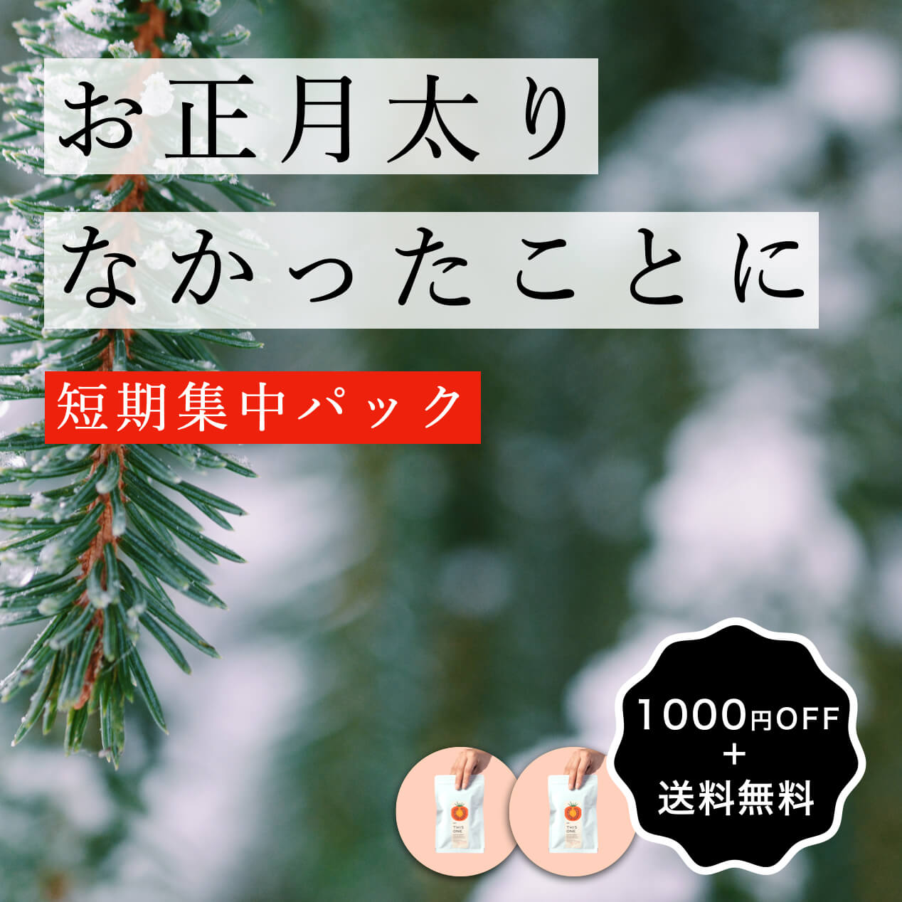 更年期専門店オアディスワンのお正月太りをしたときに飲むサプリの説明
