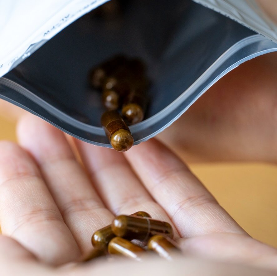 ヘム鉄サプリればーのかわりの錠剤のイメージ