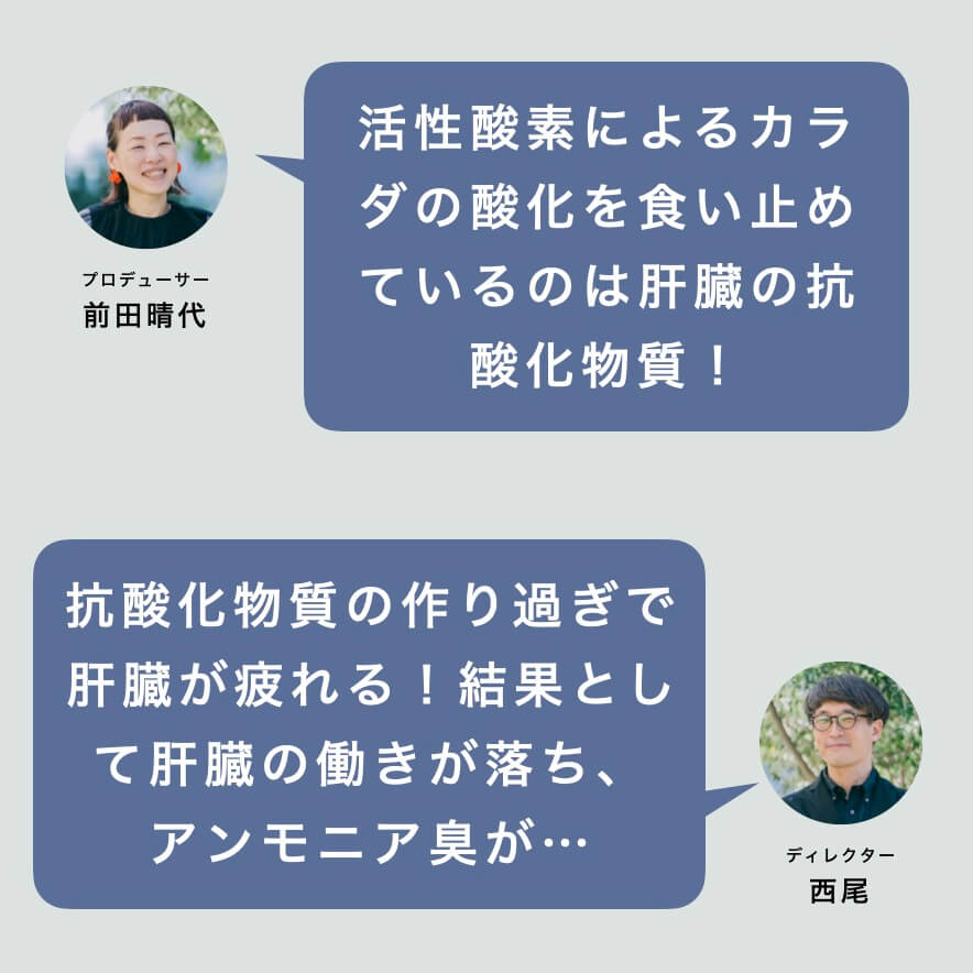 更年期のカラダは肝臓の疲れで体臭の原因に