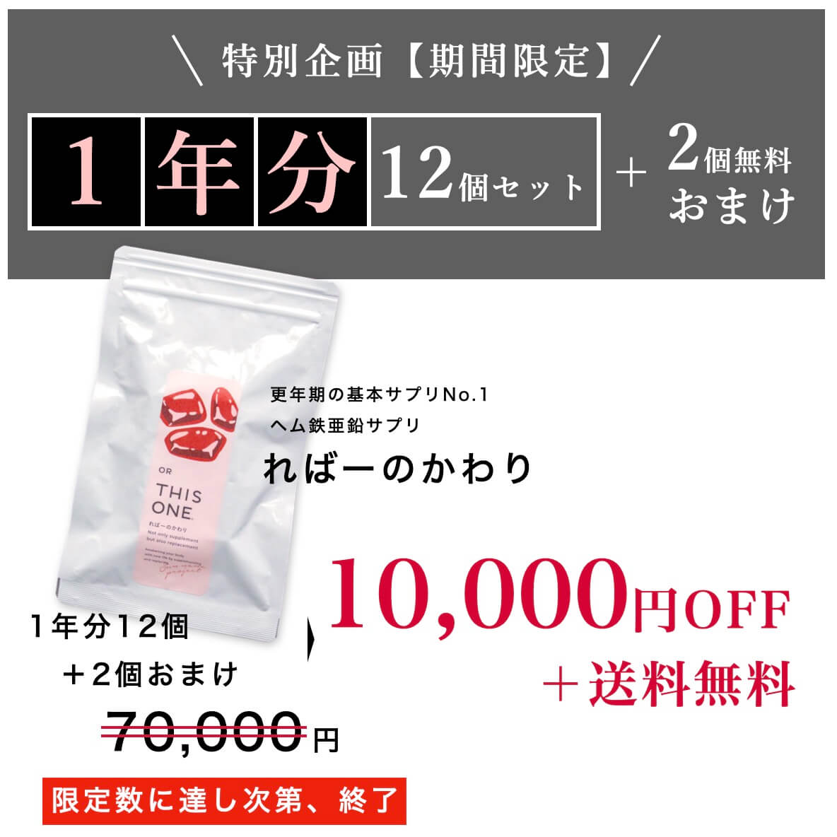 ればーのかわり1年分