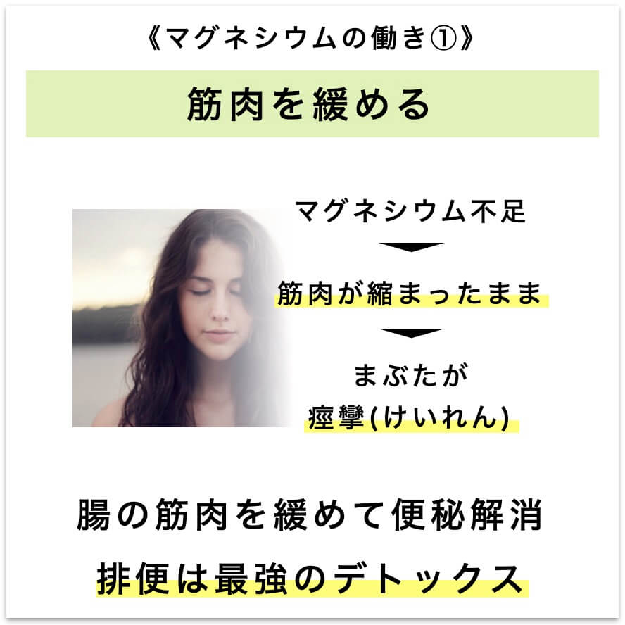 マグネシウムの働き①