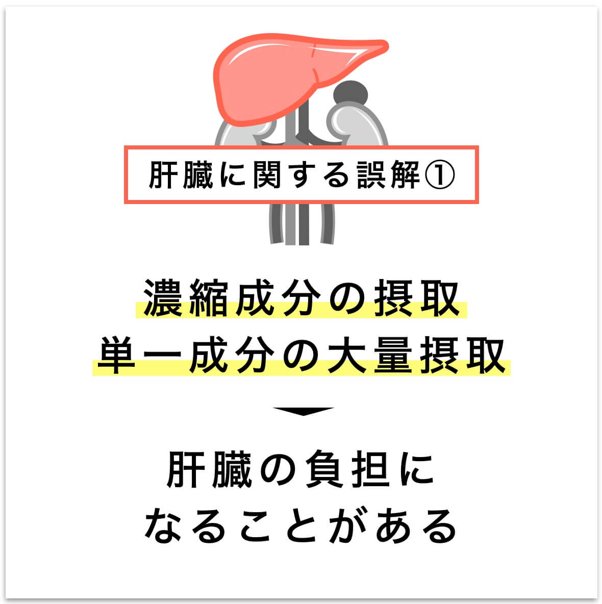 肝臓に関する誤解①