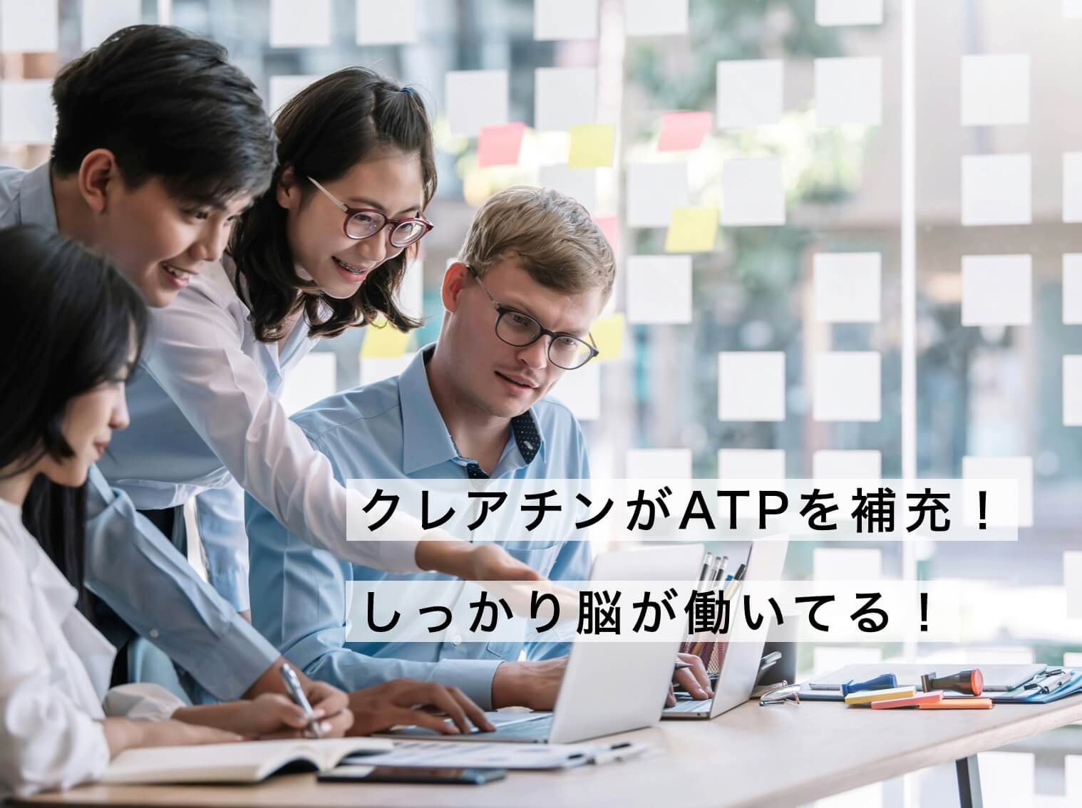 クレアチンがATPを補充するとしっかりと脳が働く