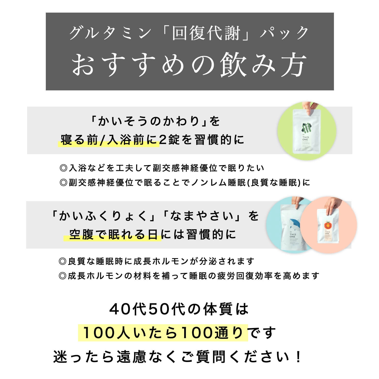 おすすめの飲み方の図
