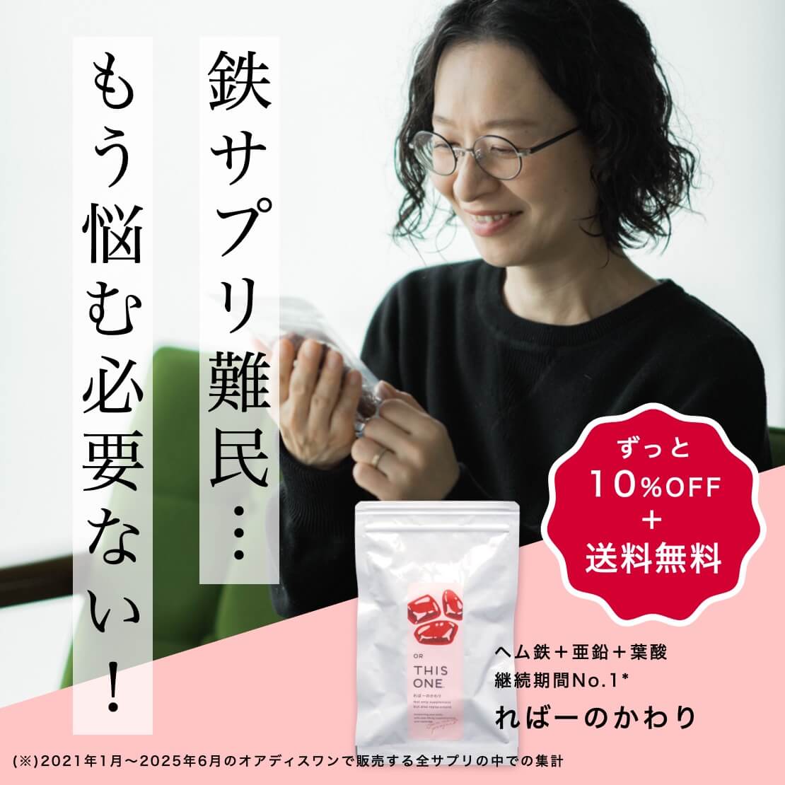 カプセルに手詰めしているサプリ「ればーのかわり」