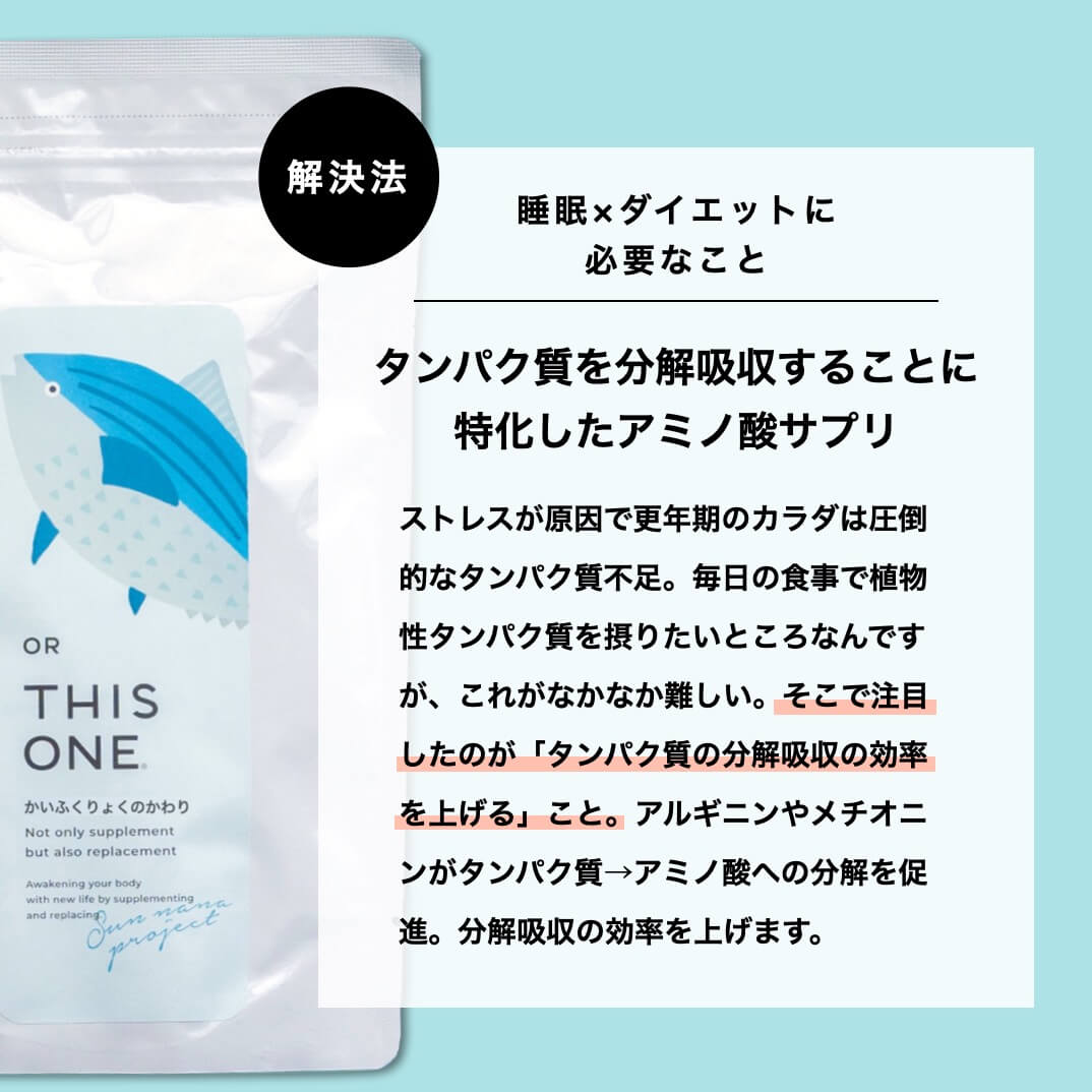 分解吸収することに特化したアミノ酸サプリ