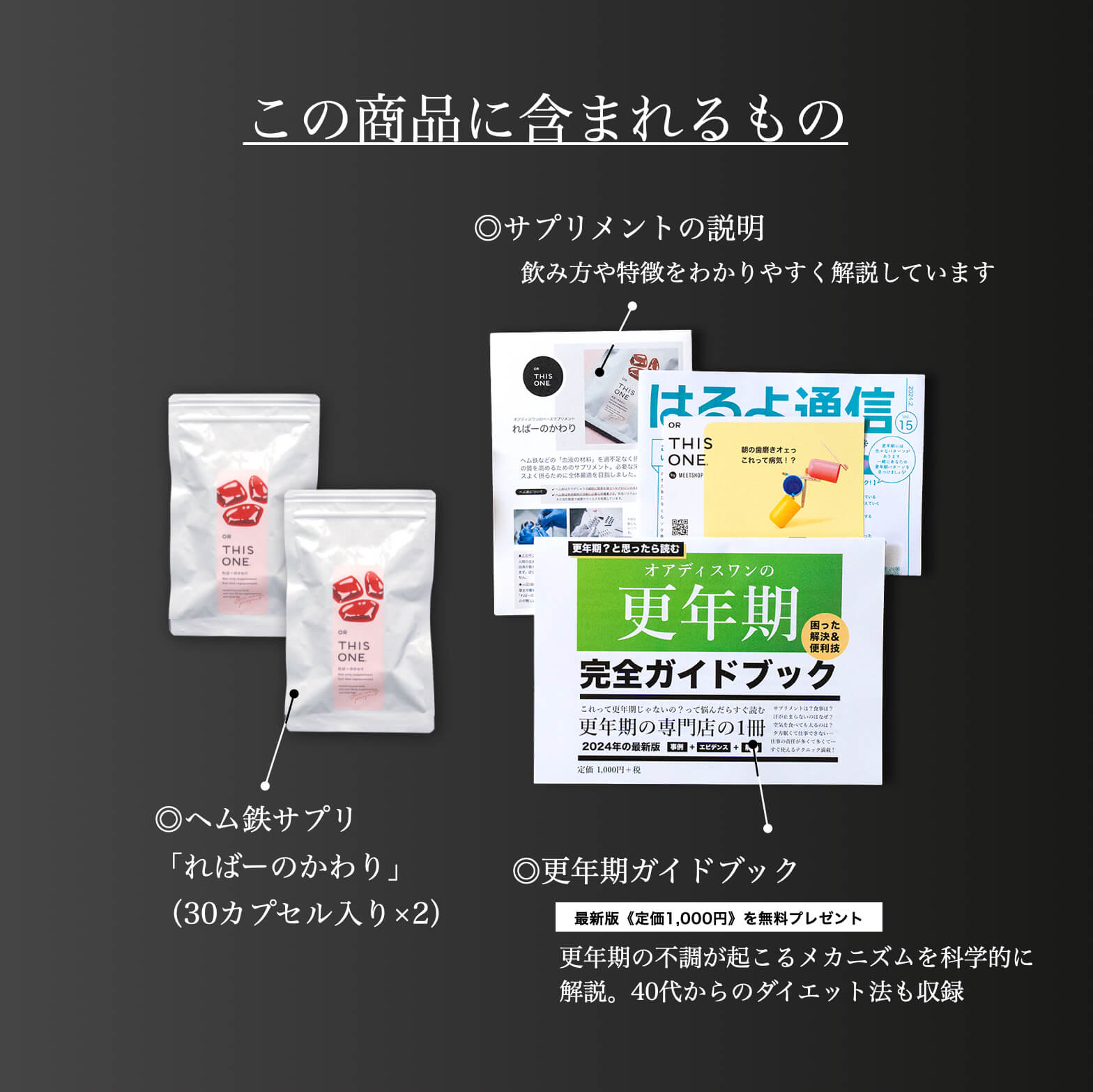 気温差を対策サプリパック届くもの一覧