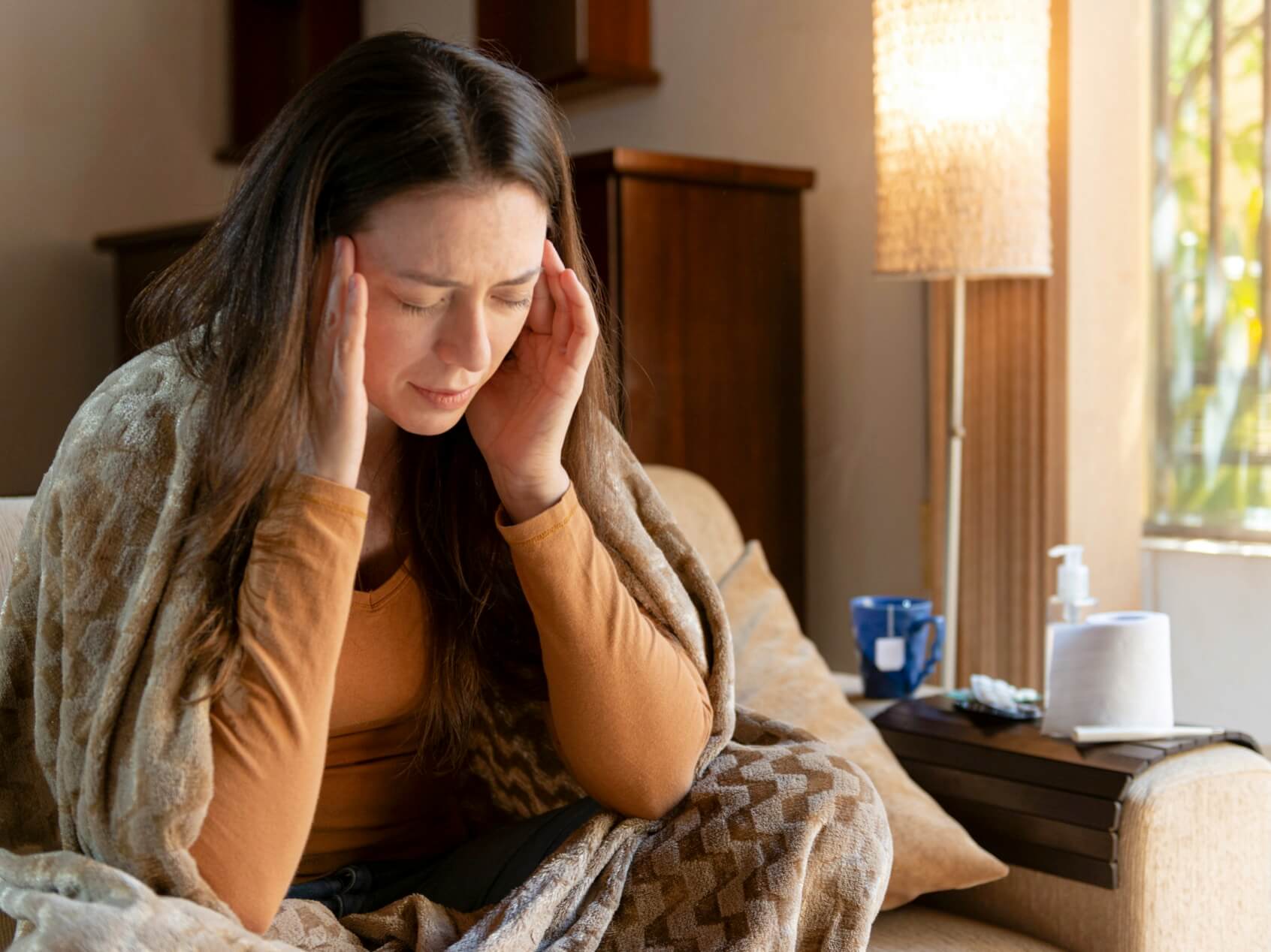 加齢臭に悩む更年期女性