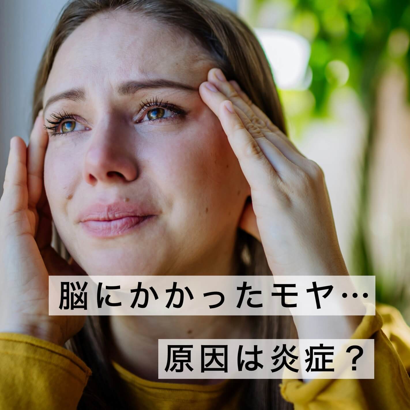 頭にモヤがかかっていると感じる症状の説明