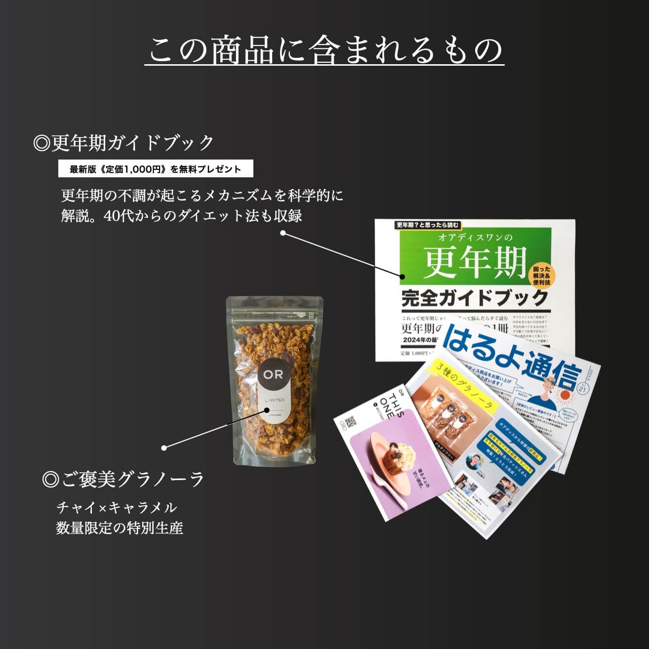 この商品で届くもの