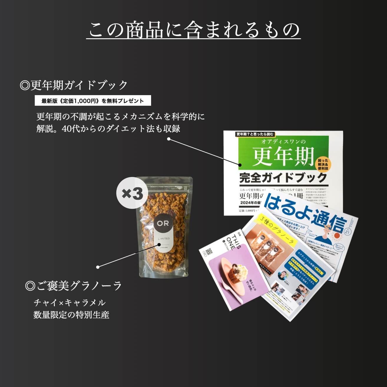 この商品で届くもの