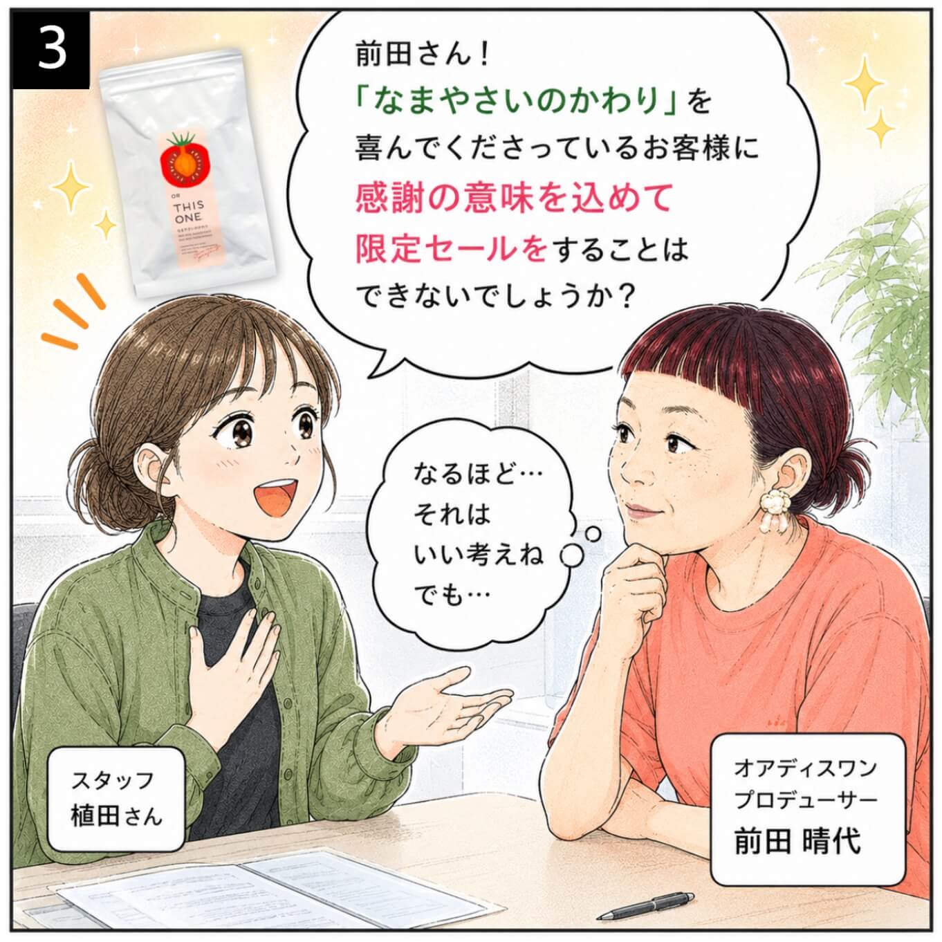 なまやさいのかわり記念について相談