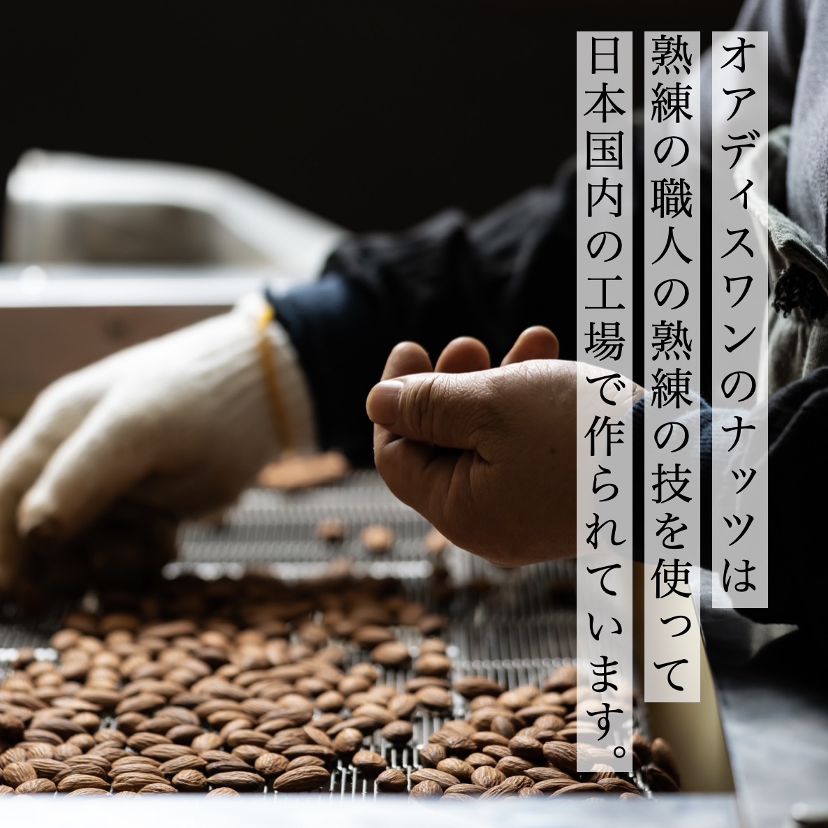 甘いのに低GI値の穂rわいとマルベリーやデーツが含まれる更年期専門店オアディスワンのおきかえナッツ「おやす実」のイメージ