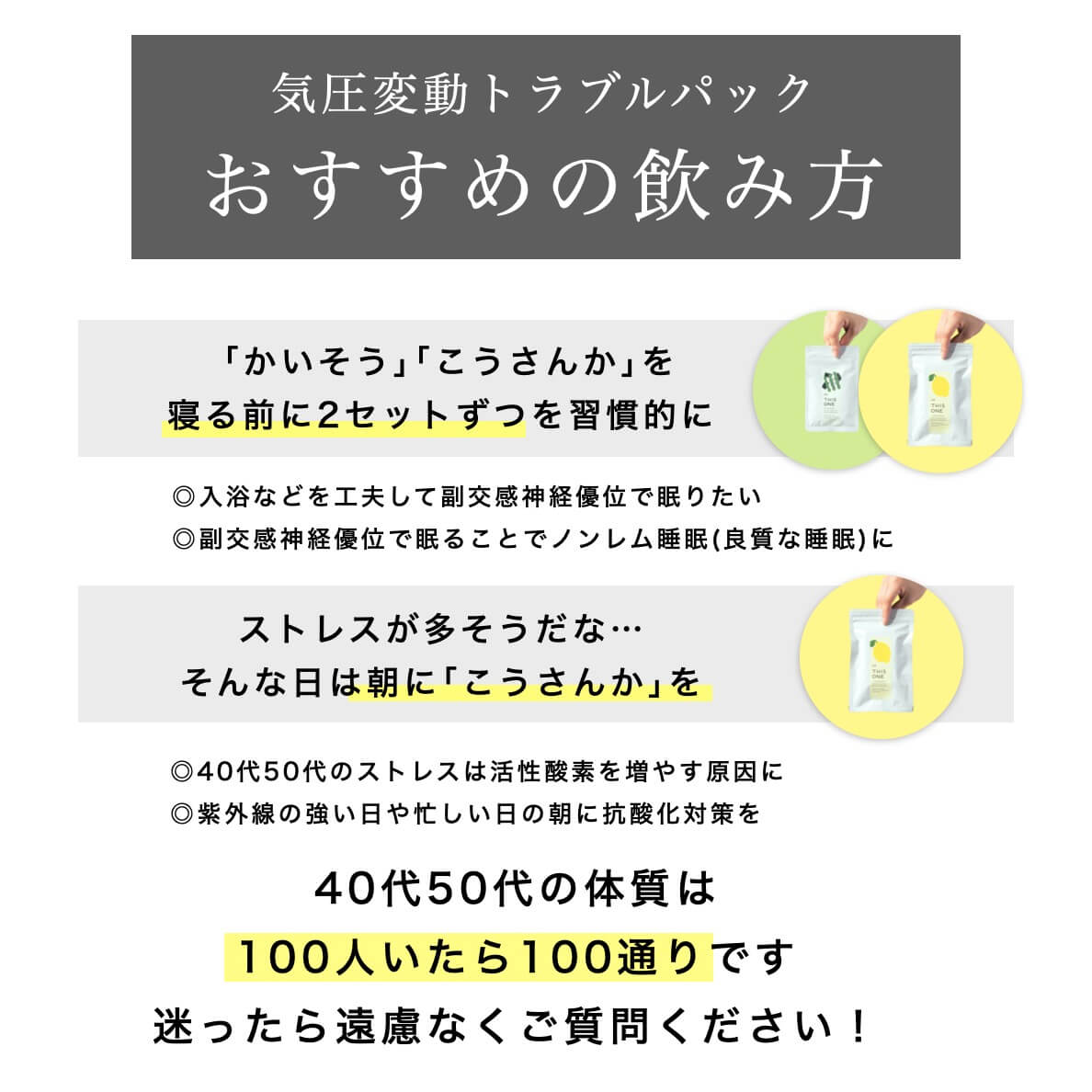 更年期サプリのおすすめの飲み方