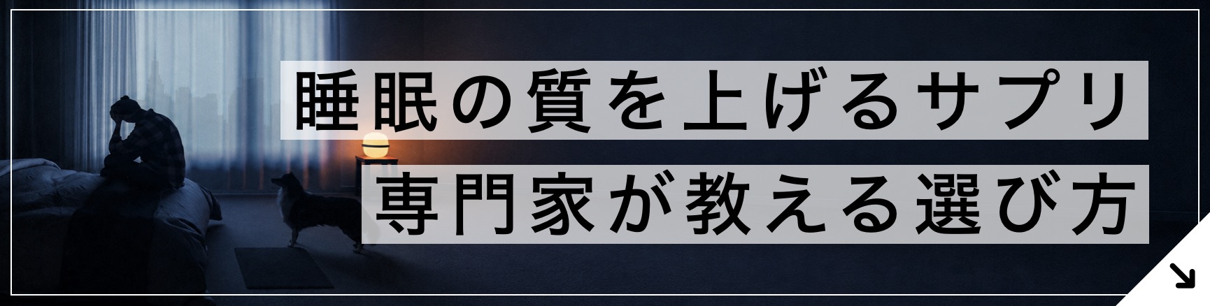 専門家の選び方【5選】睡眠の質を上げるサプリのボタン