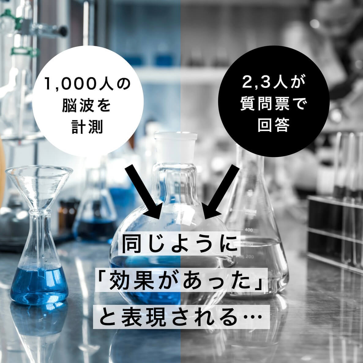 2つの実験について見解