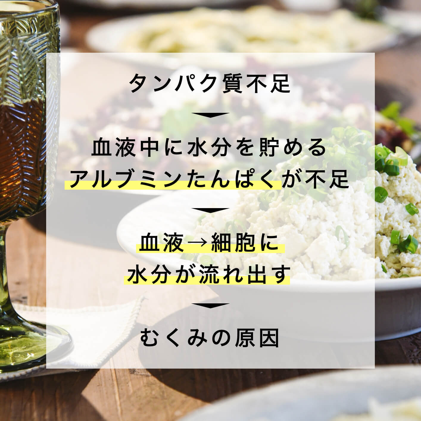 タンパク質不足は自律神経が乱れやすい