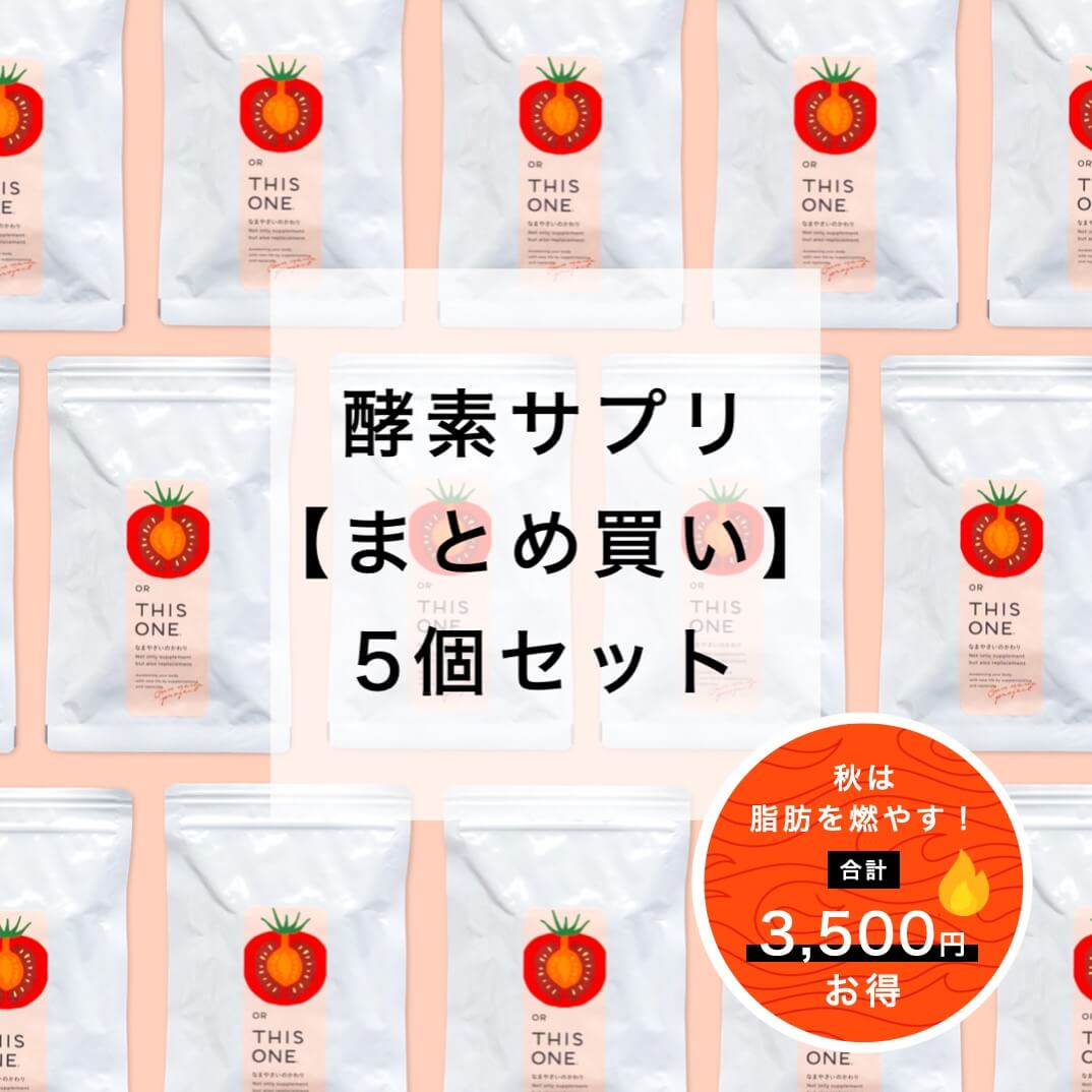 なまやさいのかわり5個セット