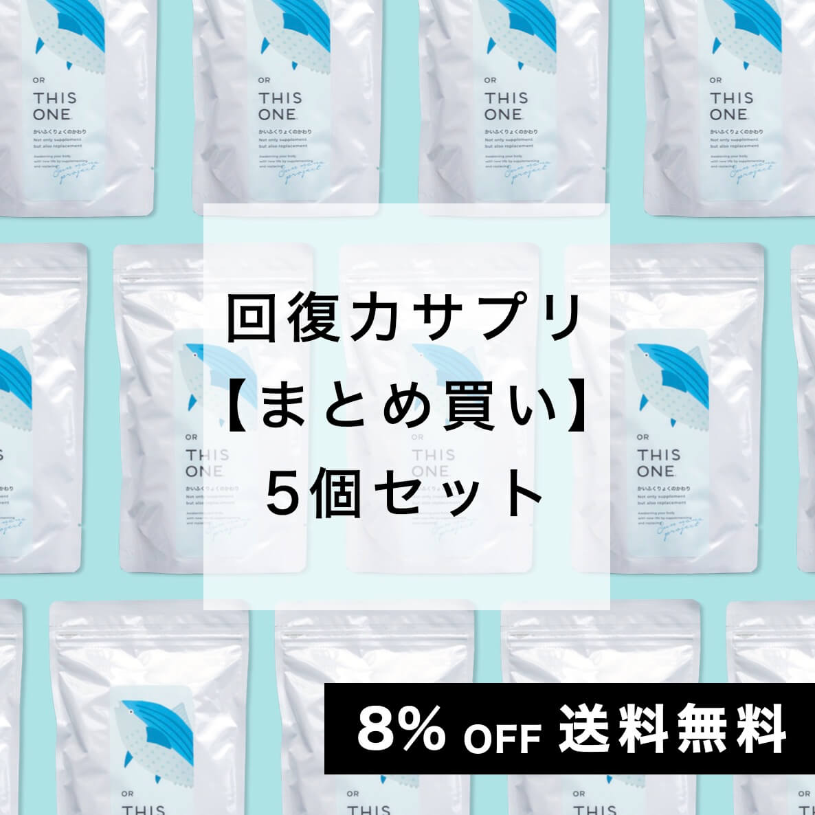 かいふくりょくのかわり5個セット